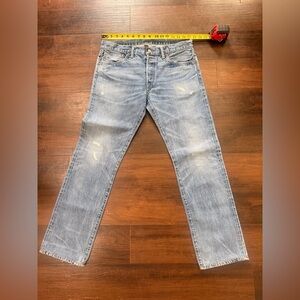 Ralph Lauren Double RL Light Blue Straight Jeans